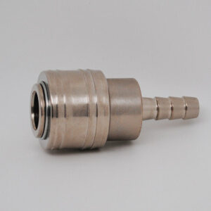 ESH20 Barb - Automatic Connection  without Shut-Off, Female / "Mama"  Quick Coupling